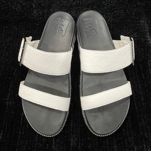 Sorel Roaming Leather Slide - Size 8